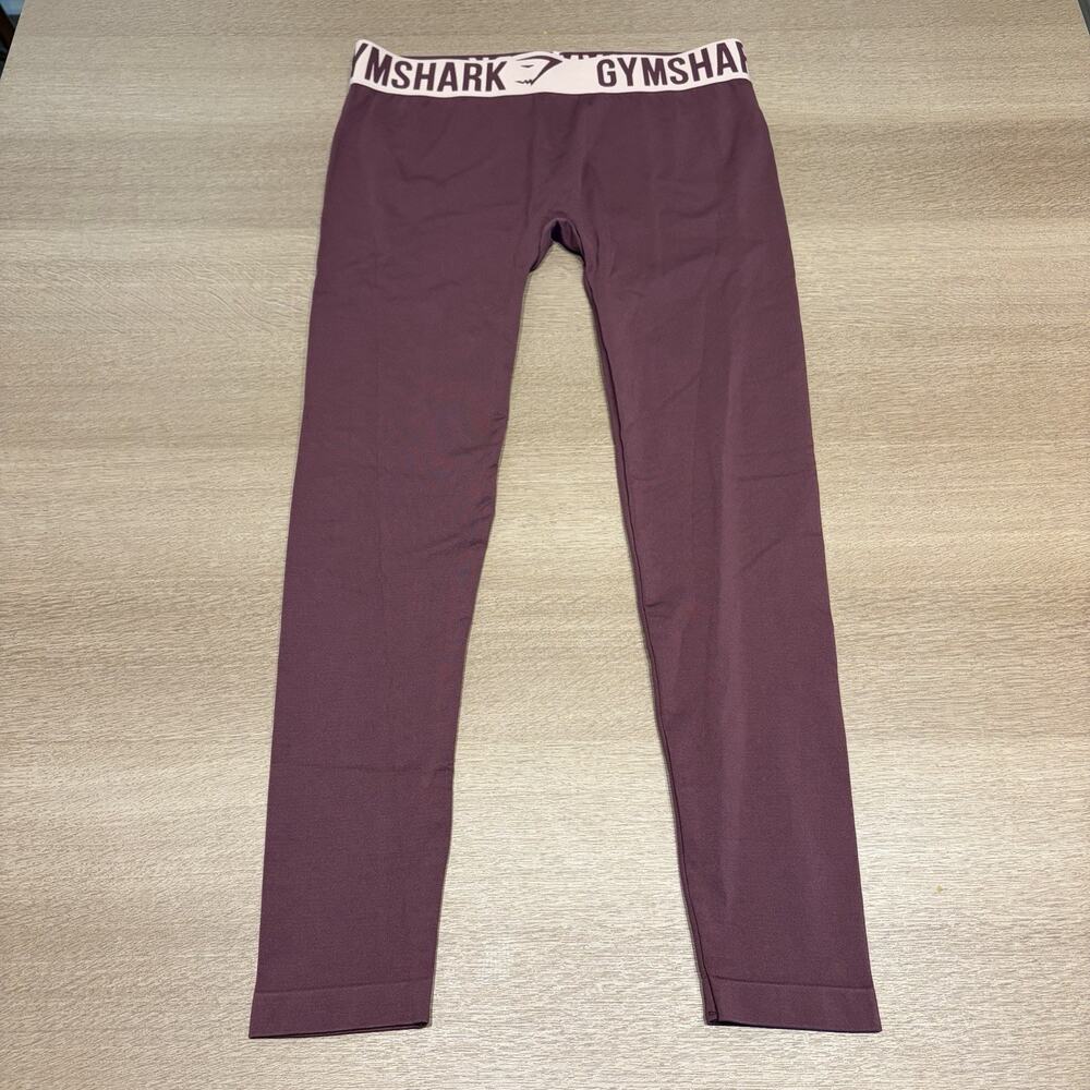 Gymshark Fit Women’s High Rise Ankle Leggings Purple Size M Stretch